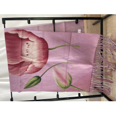 Irene tulpen sjaal rood lila 7